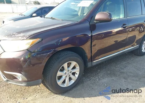 2012 Toyota Highlander из США, поврежденный, VIN 5TDZA3EH7CS019568